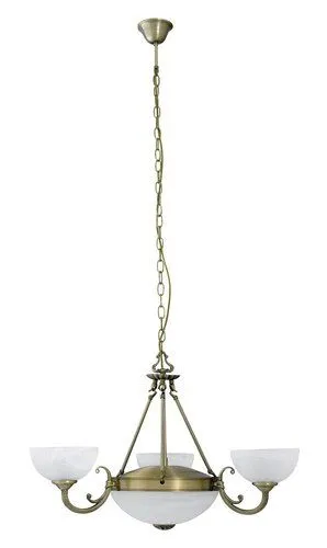 Rabalux Luster Marlene E14 3x MAX 40 + E27 2x MAX 60W bronzana (8543)