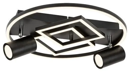 Rabalux Plafonjera Aztec LED 40W mat crno (6905)