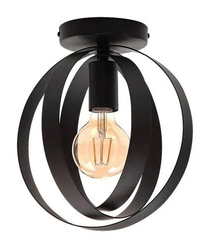 Rabalux Plafonjera Cortado E27 1x MAX 40W crna (5359)