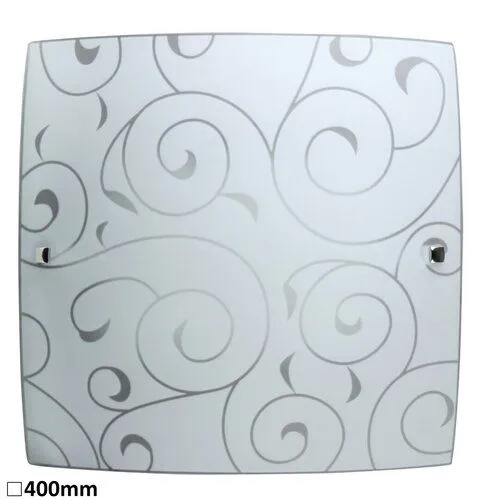 Rabalux Plafonjera Harmony Lux E27 2x MAX 60W beli sa motivima (3855)