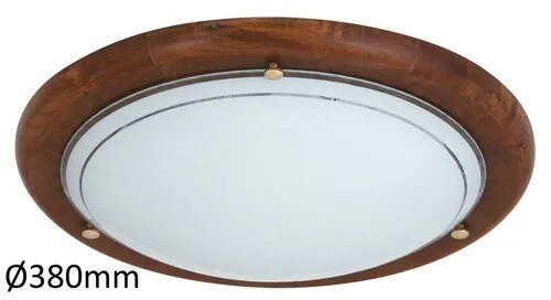 Rabalux Plafonjera Ufo E27 2x MAX 60W hrast (5427)