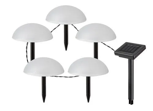 Rabalux Solarna rasveta Treppio LED 1W crna (77008)