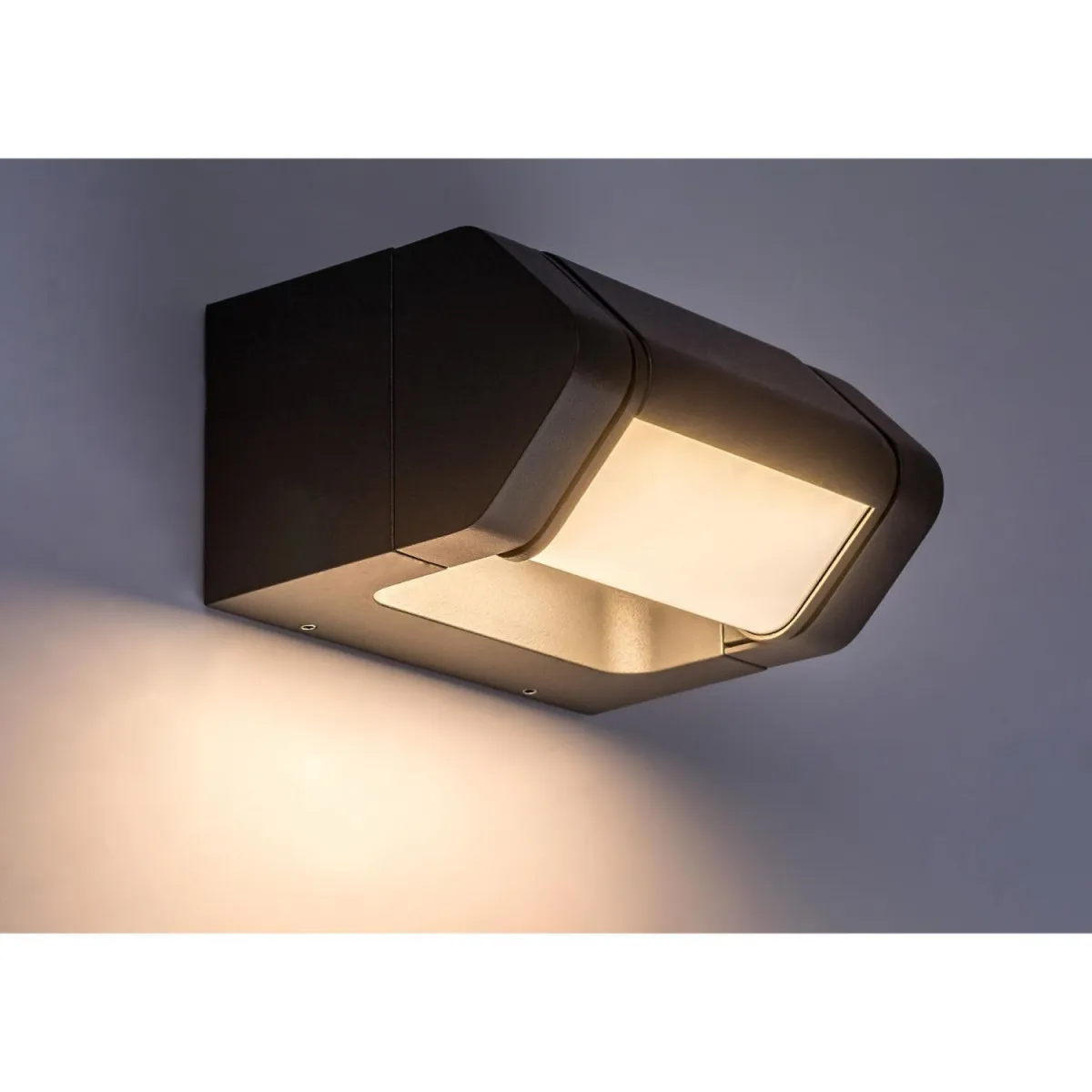 Rabalux Spoljna zidna rasveta Medna LED 8W antracit siva (77103)