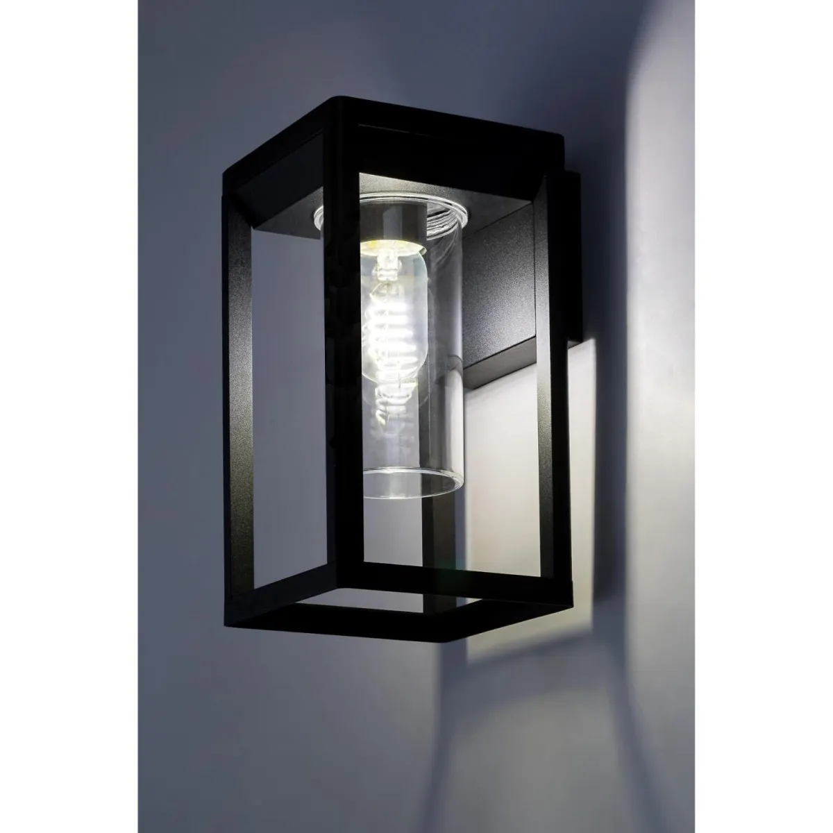 Rabalux Spoljna zidna rasveta Zernest  E27 1x MAX 15W crna (77085)