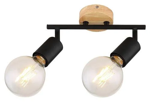 Rabalux Spot rasveta Pablo E27 2x MAX 40W mat crno (3977)