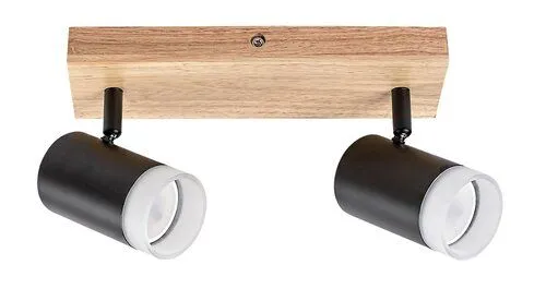 Rabalux Spot rasveta Toras GU10 2X MAX 5W hrast (73122)