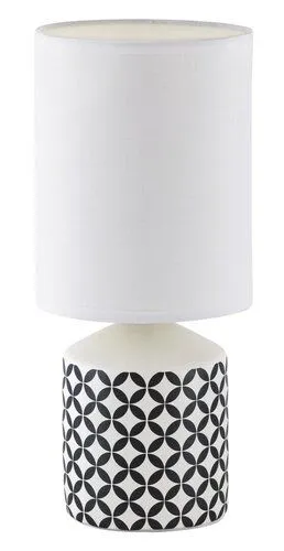 RABALUX Stona lampa Sophie bela, E14 40W