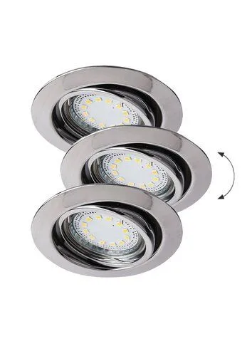 Rabalux Ugradna i nadgradna rasveta Lite GU10 1x MAX 50W hrom (1050)