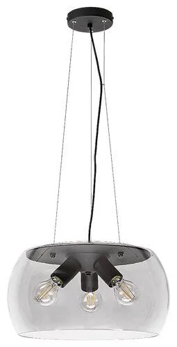 Rabalux Visilica Ursula E27 3x MAX 40W crna (3190)