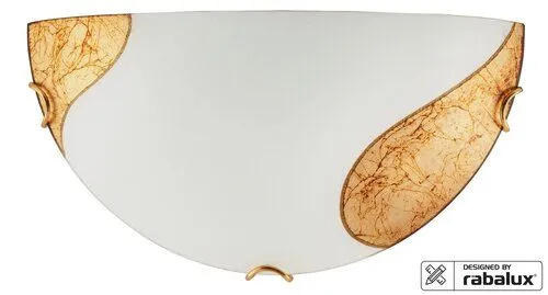 Rabalux Zidna lampa Art gold E27 1x MAX 60W bela (1940)