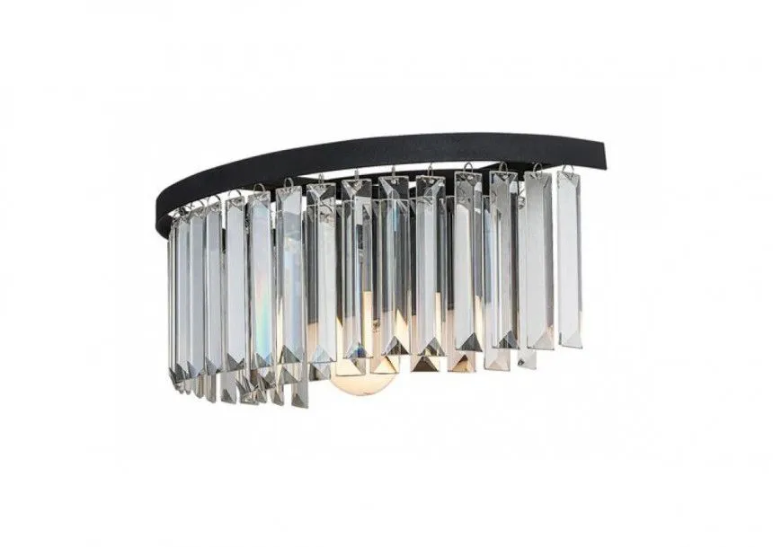 Rabalux Zidna lampa Eloisa E27 1x MAX 25W crna (71092)