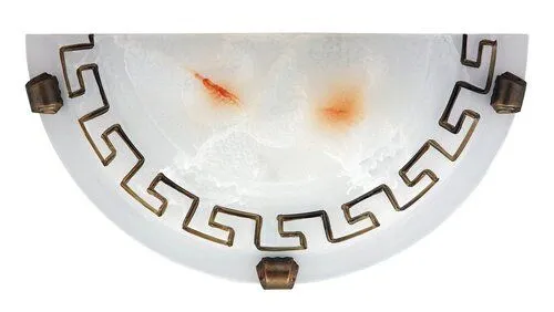Rabalux Zidna lampa Etrusco E27 1x MAX 60W belo staklo - alabaster (7647)