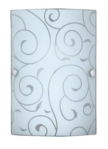 Rabalux Zidna lampa Harmony Lux E27 1x MAX 60W beli sa motivima (3850)