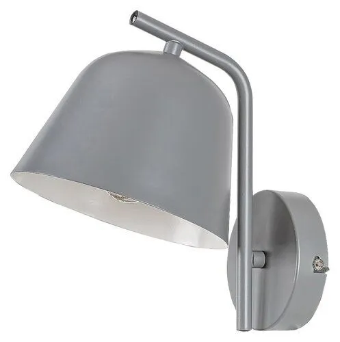RABALUX Zidna lampa Malia siva E14 25W