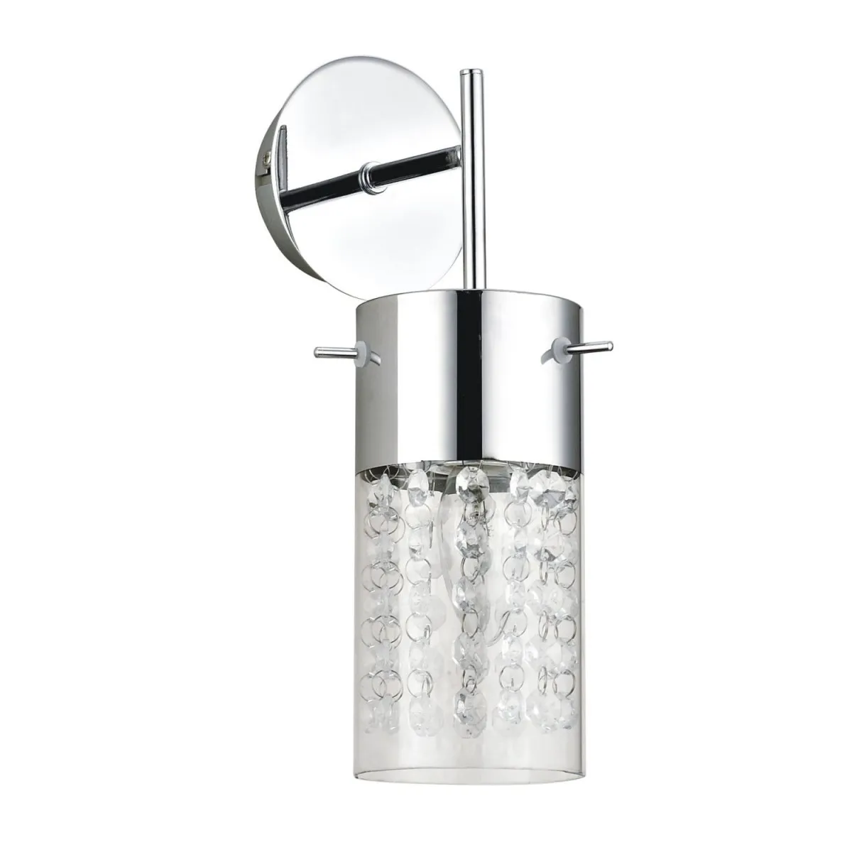 RABALUX Zidna lampa Waterfall hrom, E14 40W