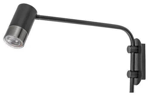 Rabalux Zidna lampa Zircon GU10 1X MAX 5W mat crno (5072)