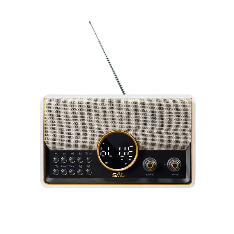 Radio prijemnik prenosni retro RRT5B 2x5W FM/USB/micro SD/bluetooth