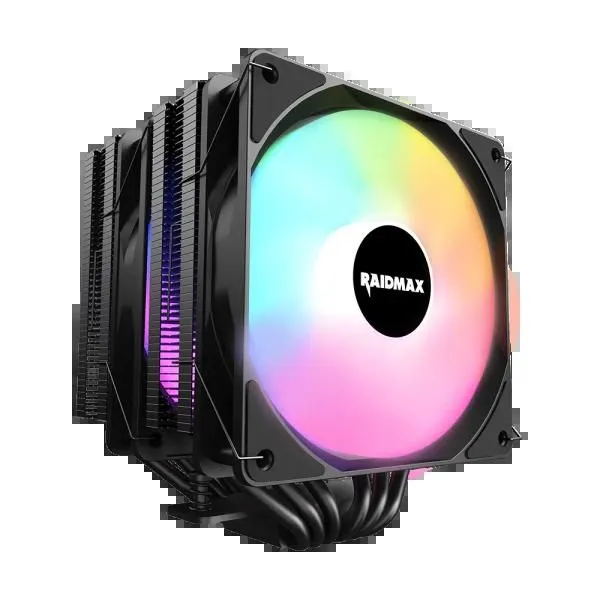RAIDMAX CPU hladnjak AC1226B ARGB DualTower 2x120mm/250W TDP