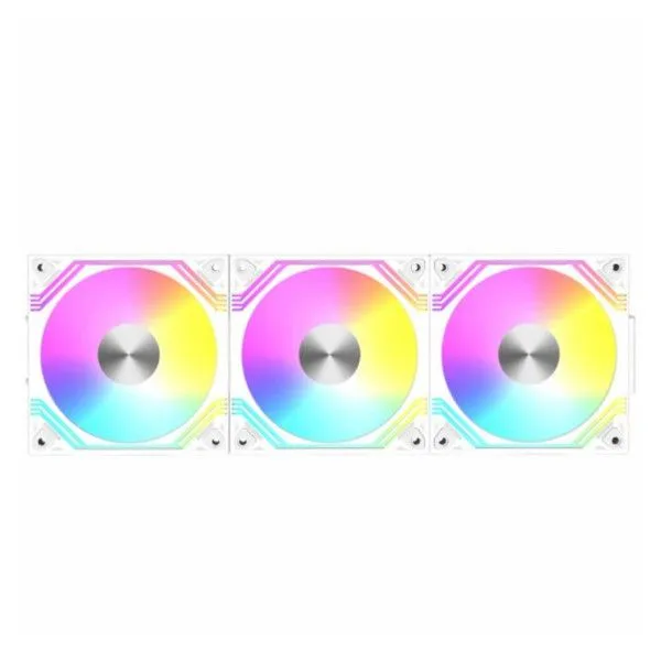 RAIDMAX Ventilator 3in1 120mm Modular Combo kit White/ NV-MD120FWP3