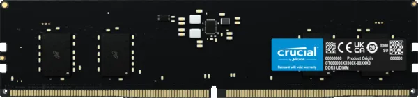 RAM DDR5 8GB Crucial 4800MHz CT8G48C40U5