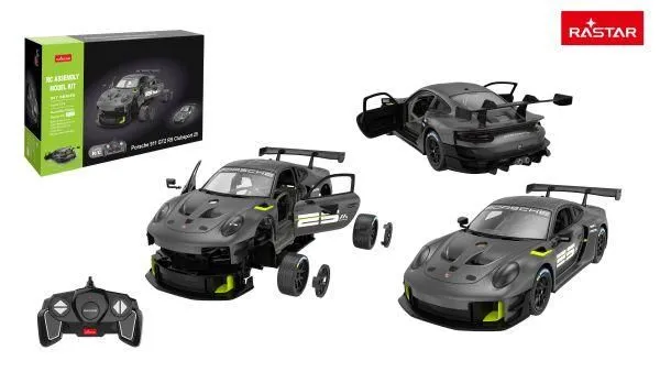 RASTAR Automobil na daljinsko upravljanje R/C Porsche 911 GT2 rs clubsport 25 building kit 1:18