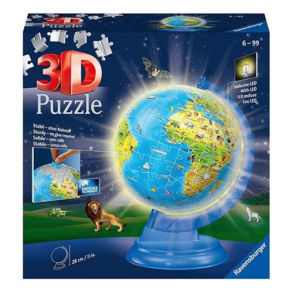 Ravensburger 3D puzzle – Globus - 180 delova