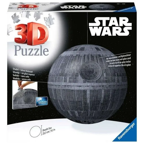 Ravensburger 3D puzzle - Lopta Ratovi zvezda - 540 delova