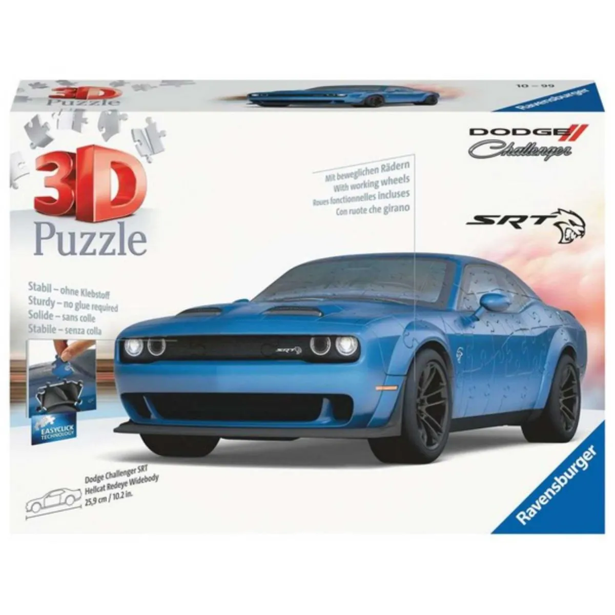 Ravensburger 3D puzzle (slagalice) - Automobil Dodge 108 delova