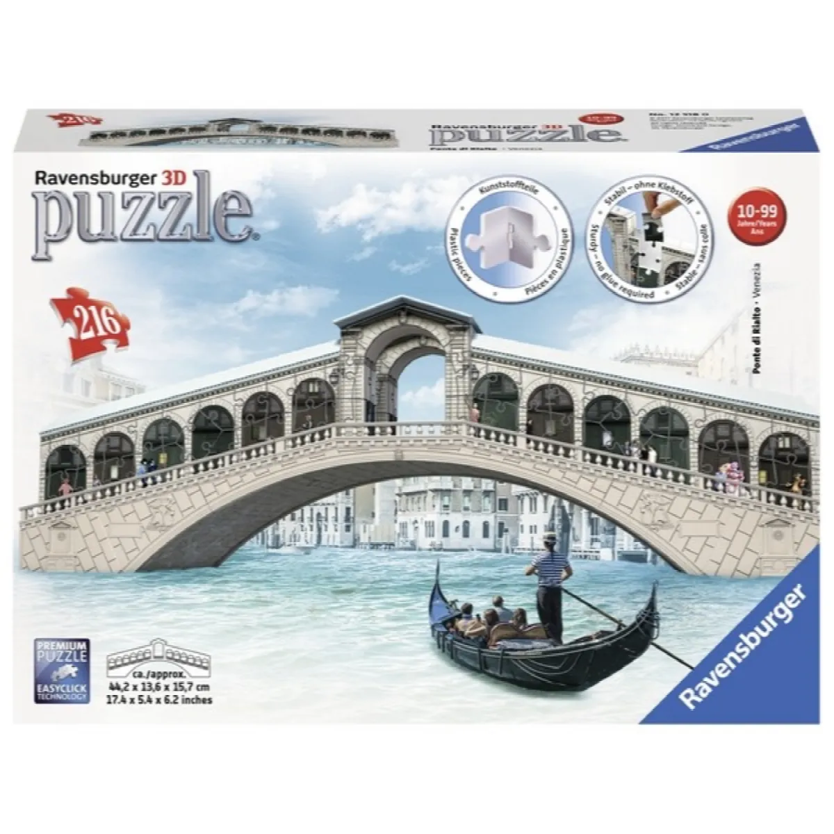 Ravensburger 3D puzzle (slagalice) -  Rialto most