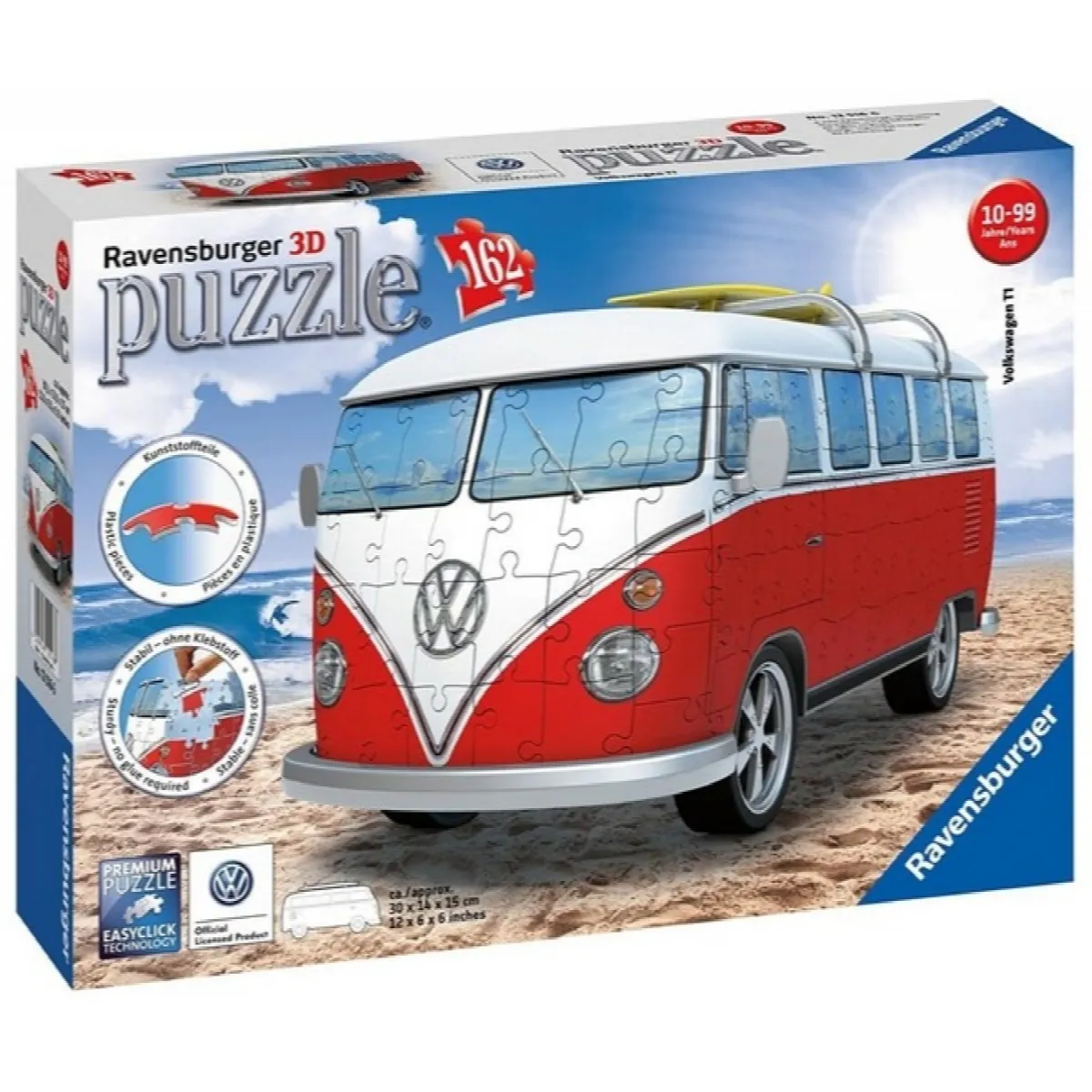 Ravensburger 3D puzzle (slagalice) -  VW Bus T1