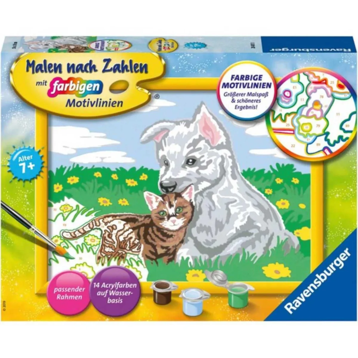 Ravensburger crtanje i bojenje - Psi bojanka