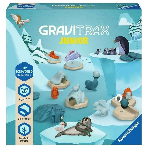 Ravensburger društvena igra – Gravitrax Junior dodatak severni pol