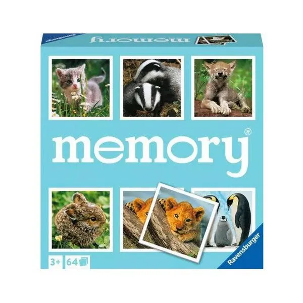 Ravensburger društvena igra - Igra memorije Bebe životinja