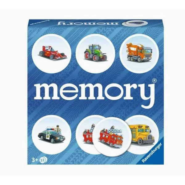 Ravensburger društvena igra - Igra memorije Vozila