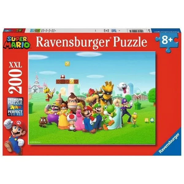 Ravensburger puzzle - Avanture Super Maria - 200 delova