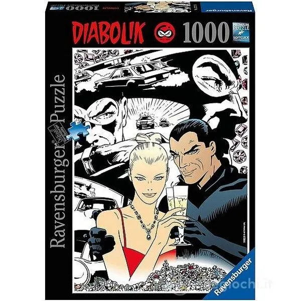 Ravensburger puzzle - Diabolik - 1.000 delova