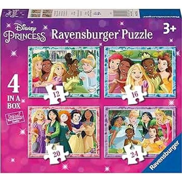 Ravensburger puzzle - Diznijeve Princeze - 12/16/20/24 dela