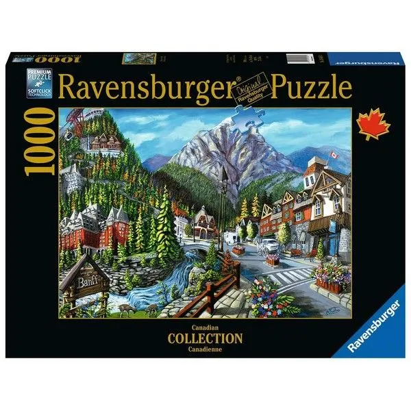 Ravensburger puzzle - Dobrodošli u Banff - 1.000 delova