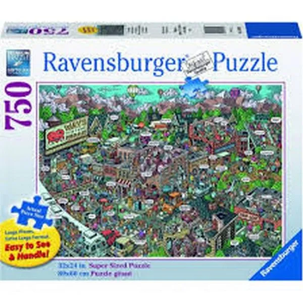Ravensburger puzzle - Grad - 750 delova