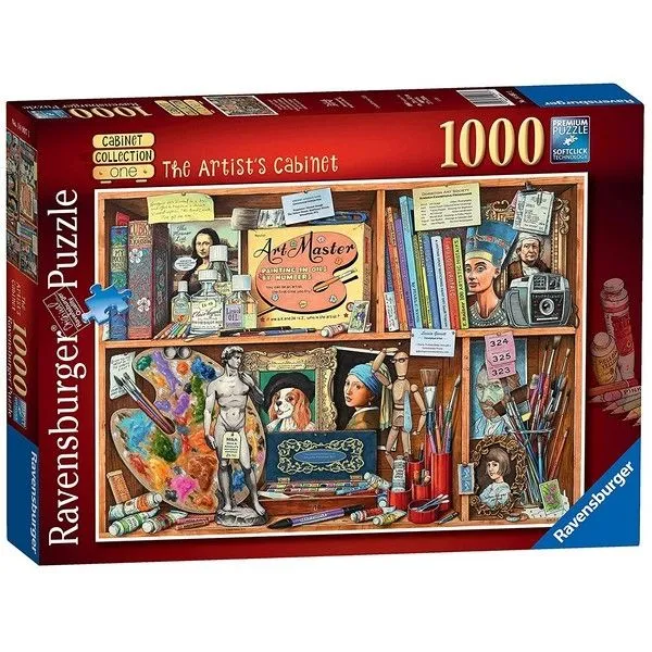 Ravensburger puzzle - Kabinet umetnika -1000 delova
