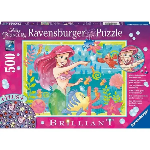 Ravensburger puzzle - Mala sirena - 500 delova