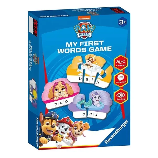 Ravensburger puzzle – Moje prve reči – Patrolne šape ( 3 puzle)