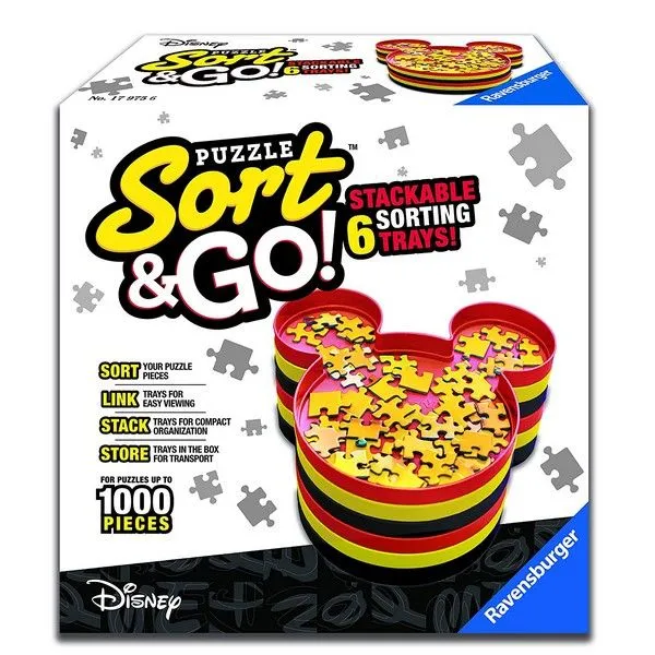 Ravensburger puzzle - Organizer za komadice u Miki obliku - 1.000 delova