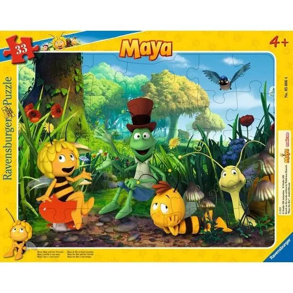 Ravensburger puzzle - Pčelica Maja - 33 dela