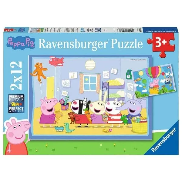 Ravensburger puzzle - Pepine avanture  - 2x12 delova