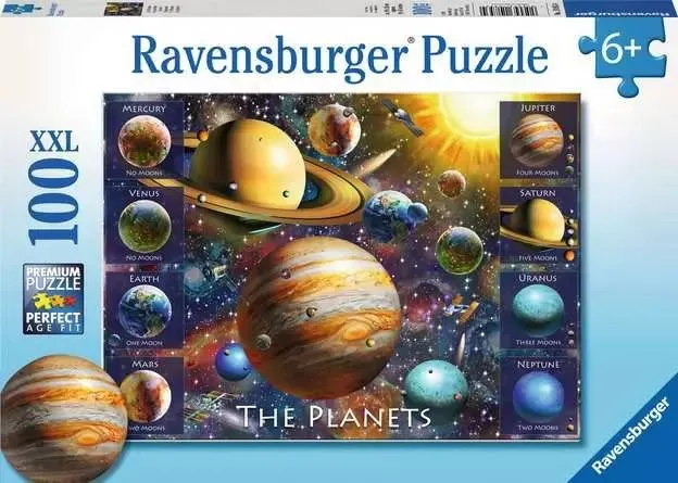 Ravensburger puzzle - Planete - 100 delova