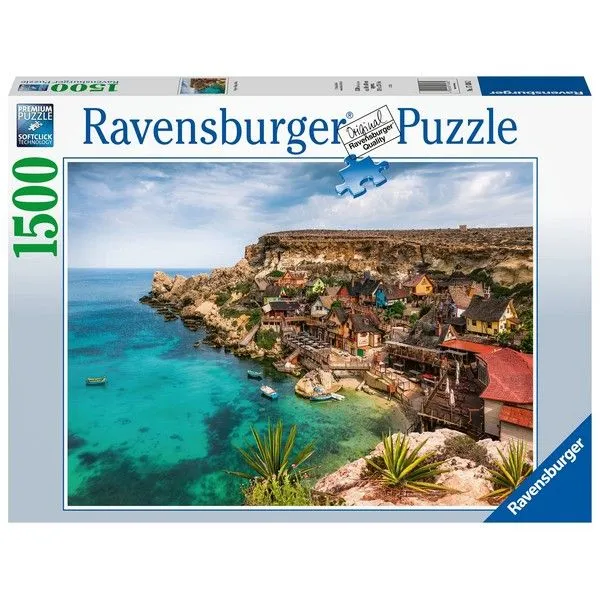 Ravensburger puzzle - Popajevo selo - 1.500 delova