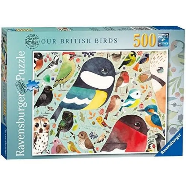 Ravensburger puzzle - Ptice - 500 delova