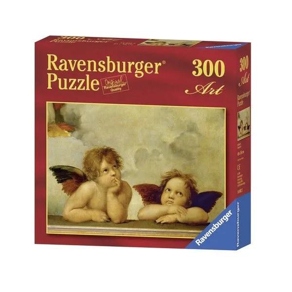 Ravensburger puzzle - Rafaelo Mali andjeli - 300 delova