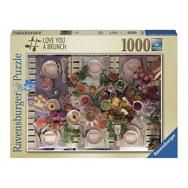 Ravensburger puzzle – Raskošni doručak - 1000 delova